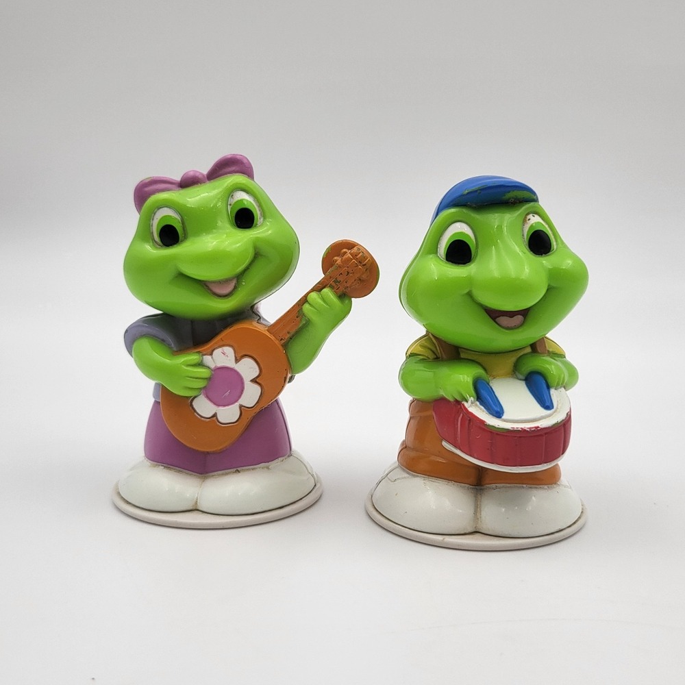 LeapFrog Lily & Tad Frog Musical Figures Guitar Drum Replacement Toy Pieces